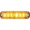 Optronics 12-Led Surface Mount Dual Yellow/White Directional Warning Light SLL17ACC2B - alternate 1
